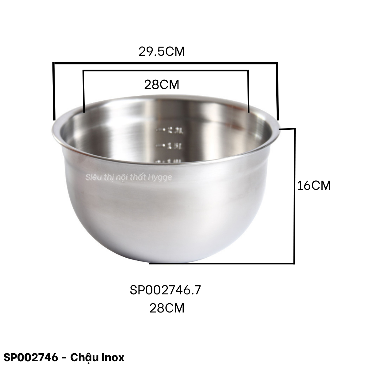 Chậu Inox