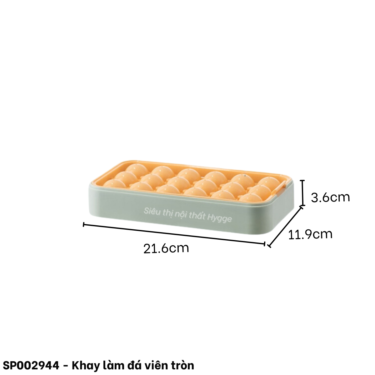 Khay làm đá viên tròn