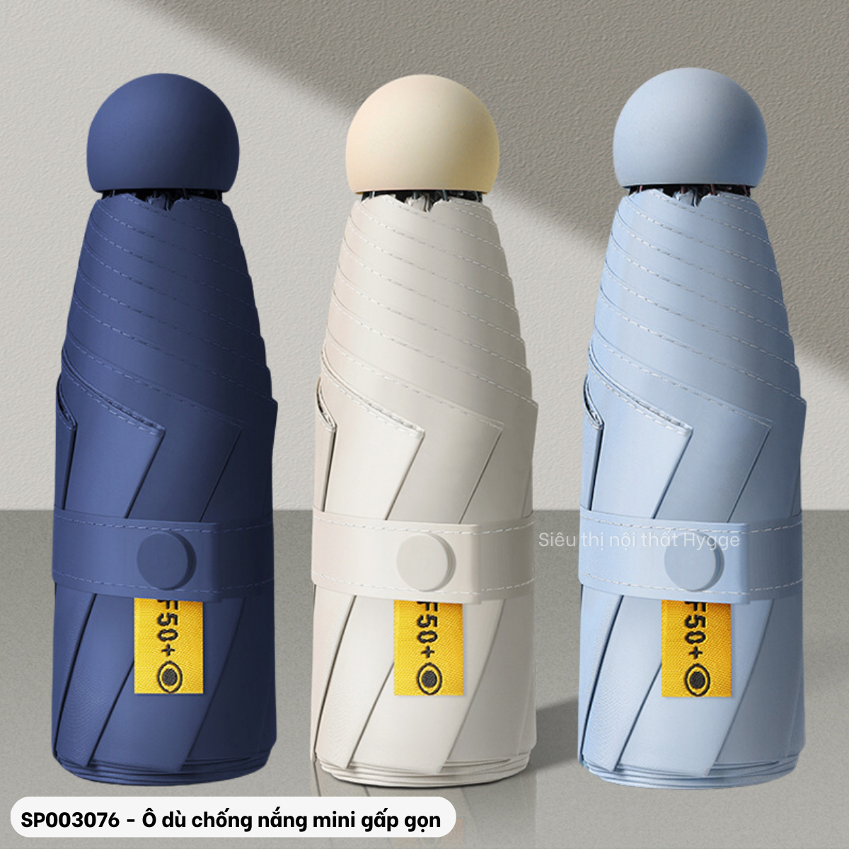 Ô dù chống nắng mini gấp gọn