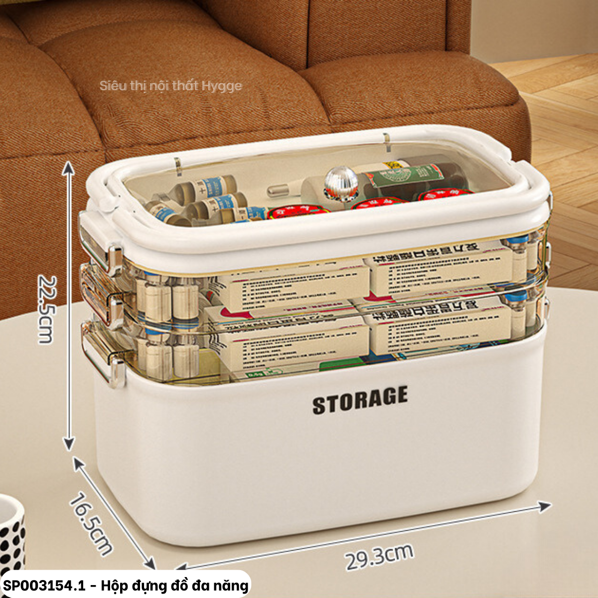 Hộp đựng đồ đa năng - 4 TẦNG