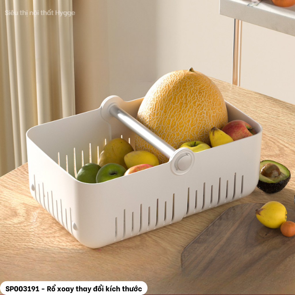 Rổ xoay thay đổi kích thước
