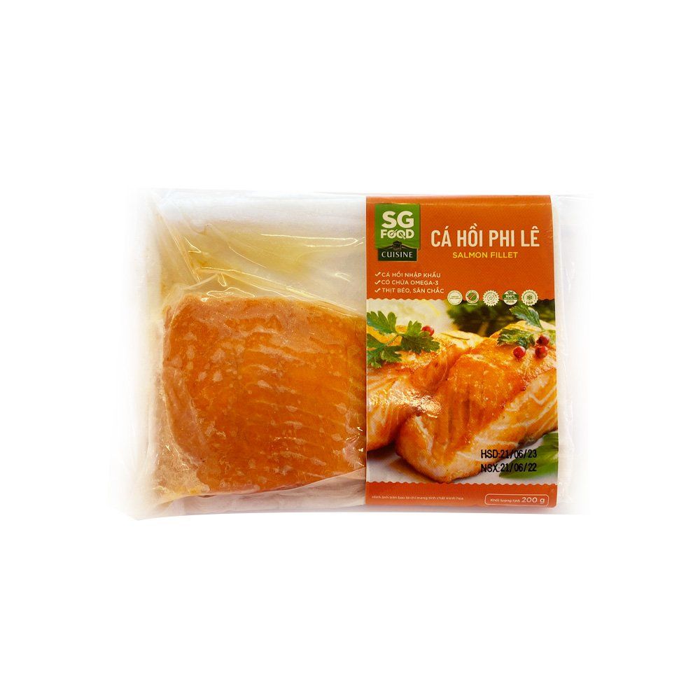 Cá Hồi Phi Lê 200G - SG Food