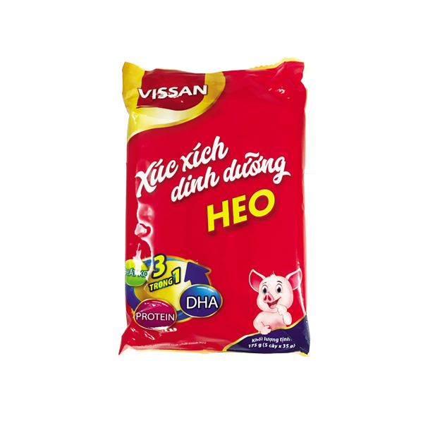 Xúc Xích Heo Tiệt Trùng 175G - Vissan