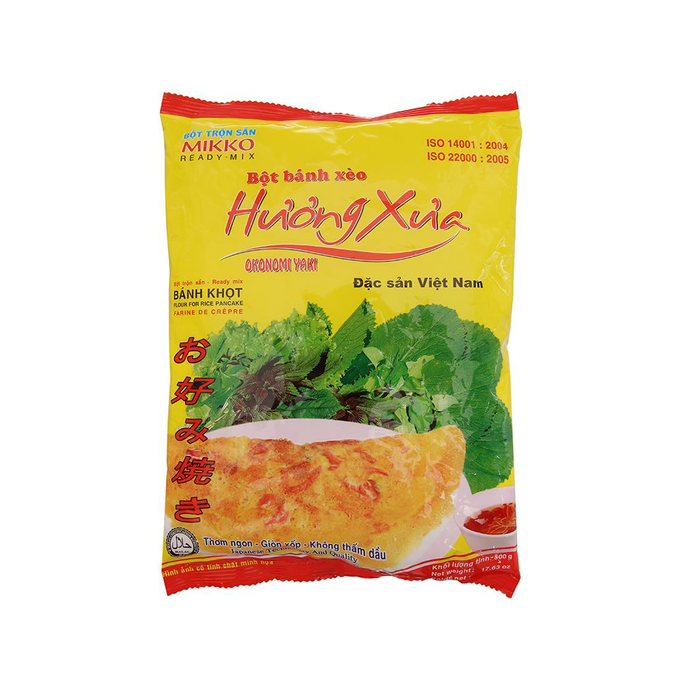 Bột Bánh Xèo Hương Xưa 500G - Mikko