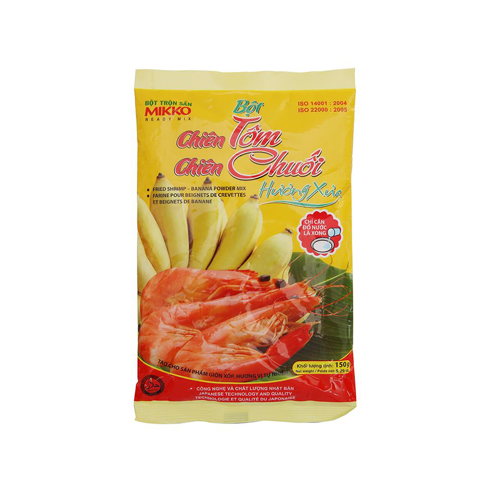 Bột Chiên Tôm & Chuối Hương Xưa 500G - Mikko