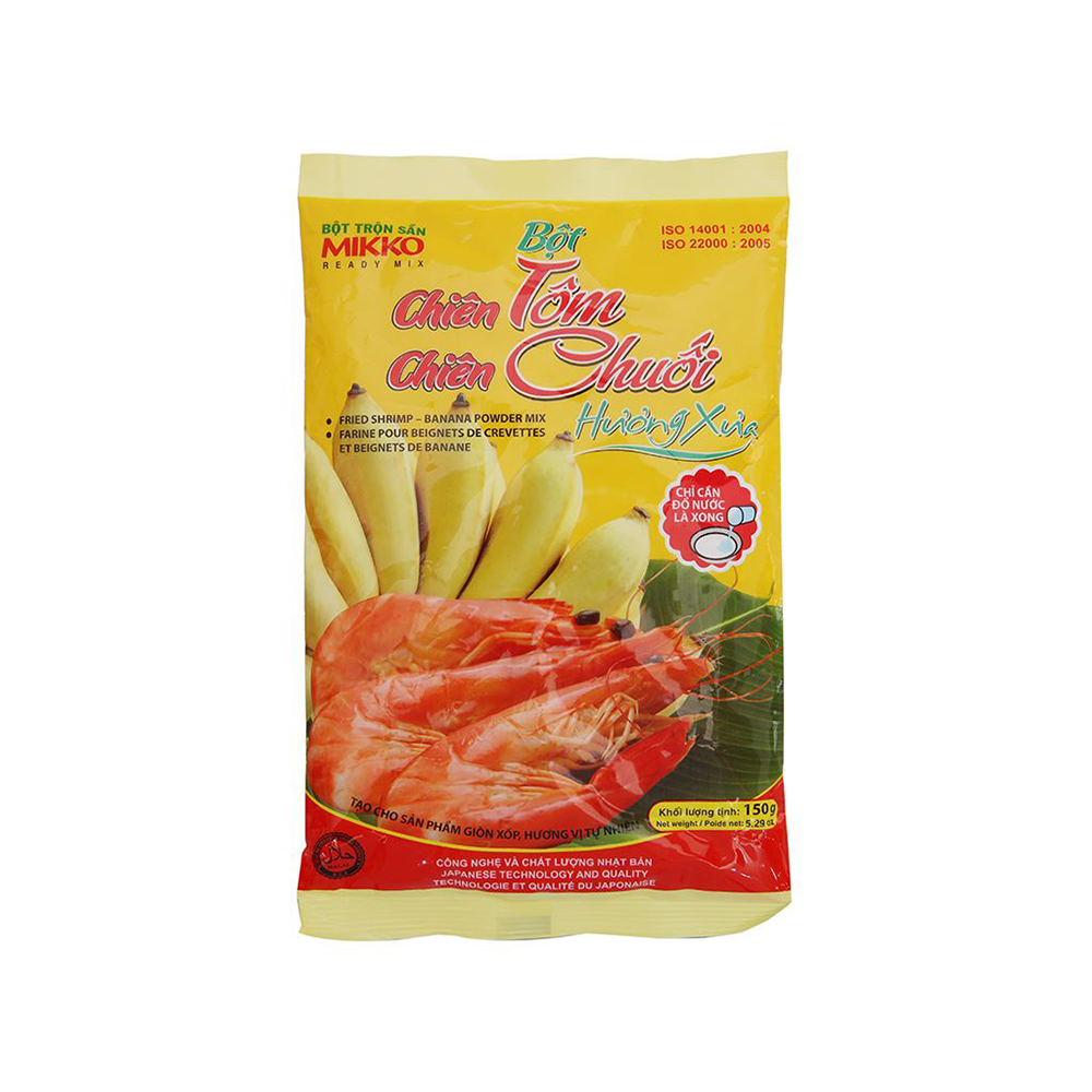  Bột Chiên Tôm & Chuối Hương Xưa 500G - Mikko 