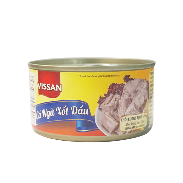 Cá Ngừ Xốt Dầu 170G - Vissan