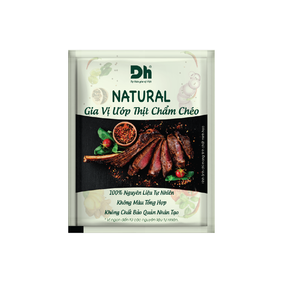 Gia Vị Ướp Chẩm Chéo 10G - Natural DH