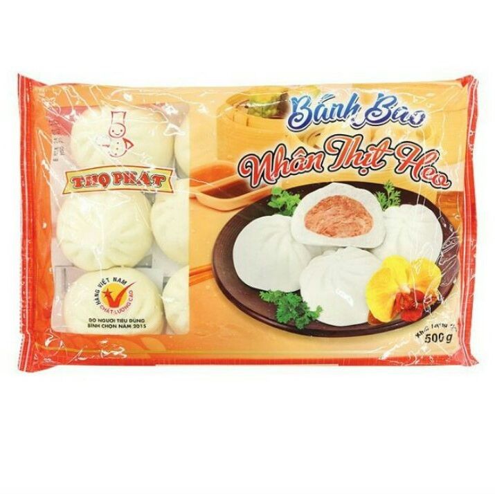  Bánh Bao Nhân Thịt 500G - Thọ Phát 