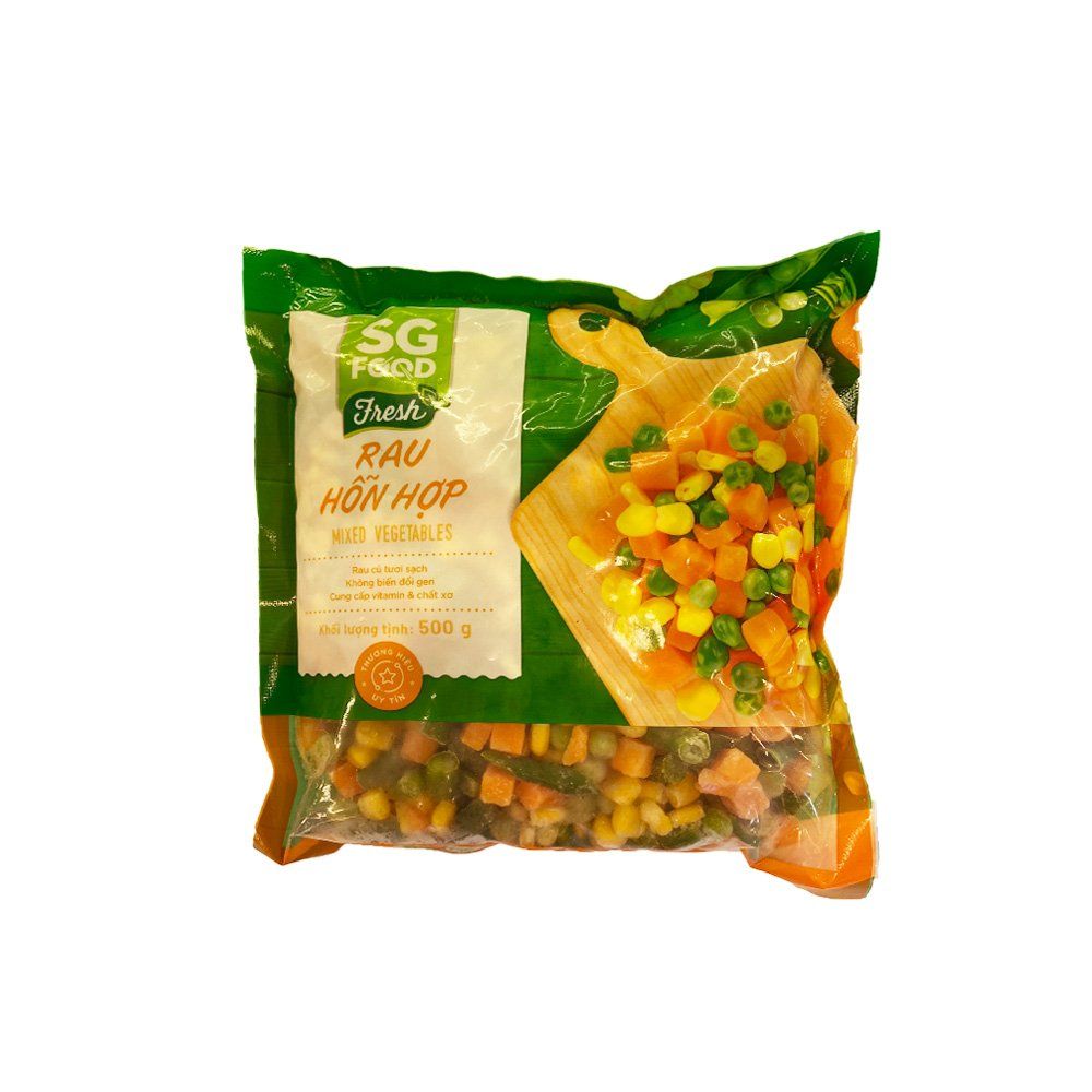 Rau Hỗn Hợp 500G - SG Food