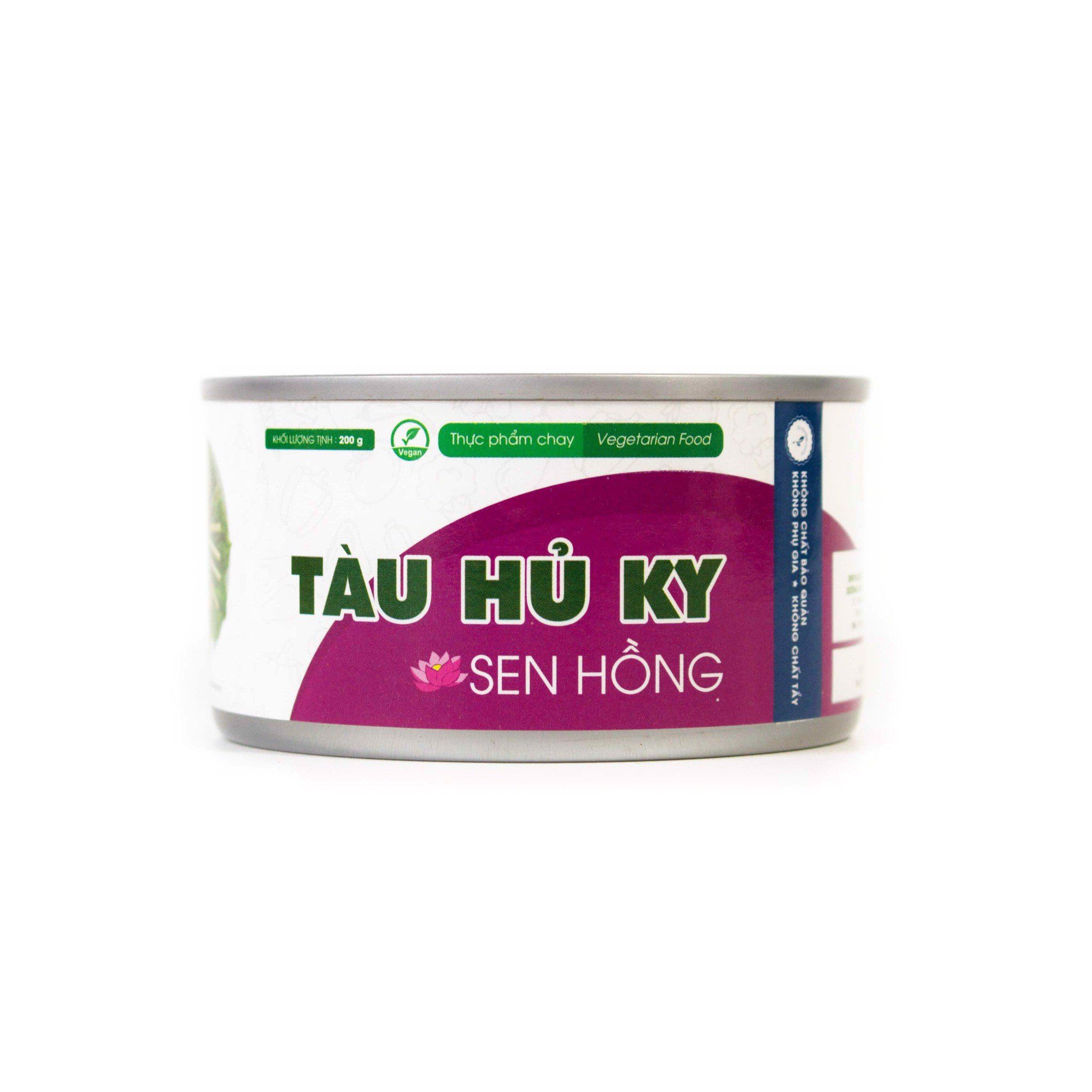 Tàu Hủ Ky Sen Hồng 200G - Thực Phẩm Chay Bình Loan