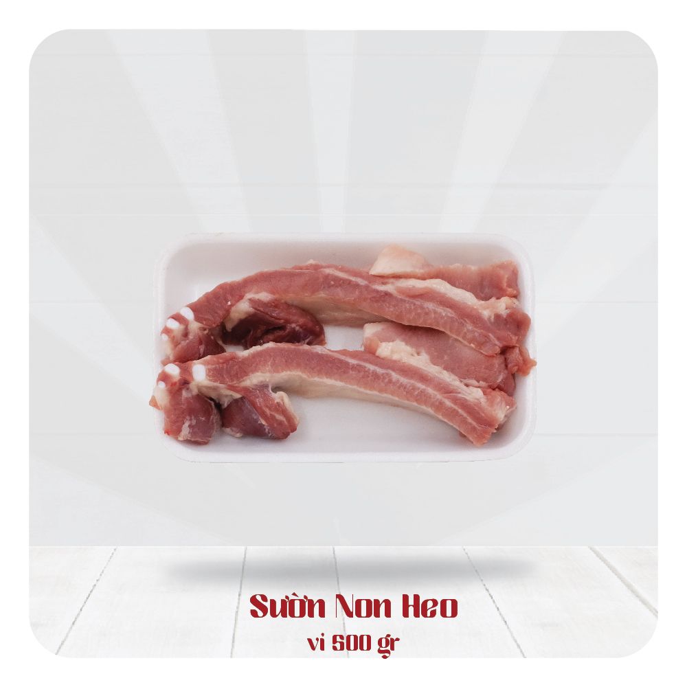 Sườn Non Heo 500G