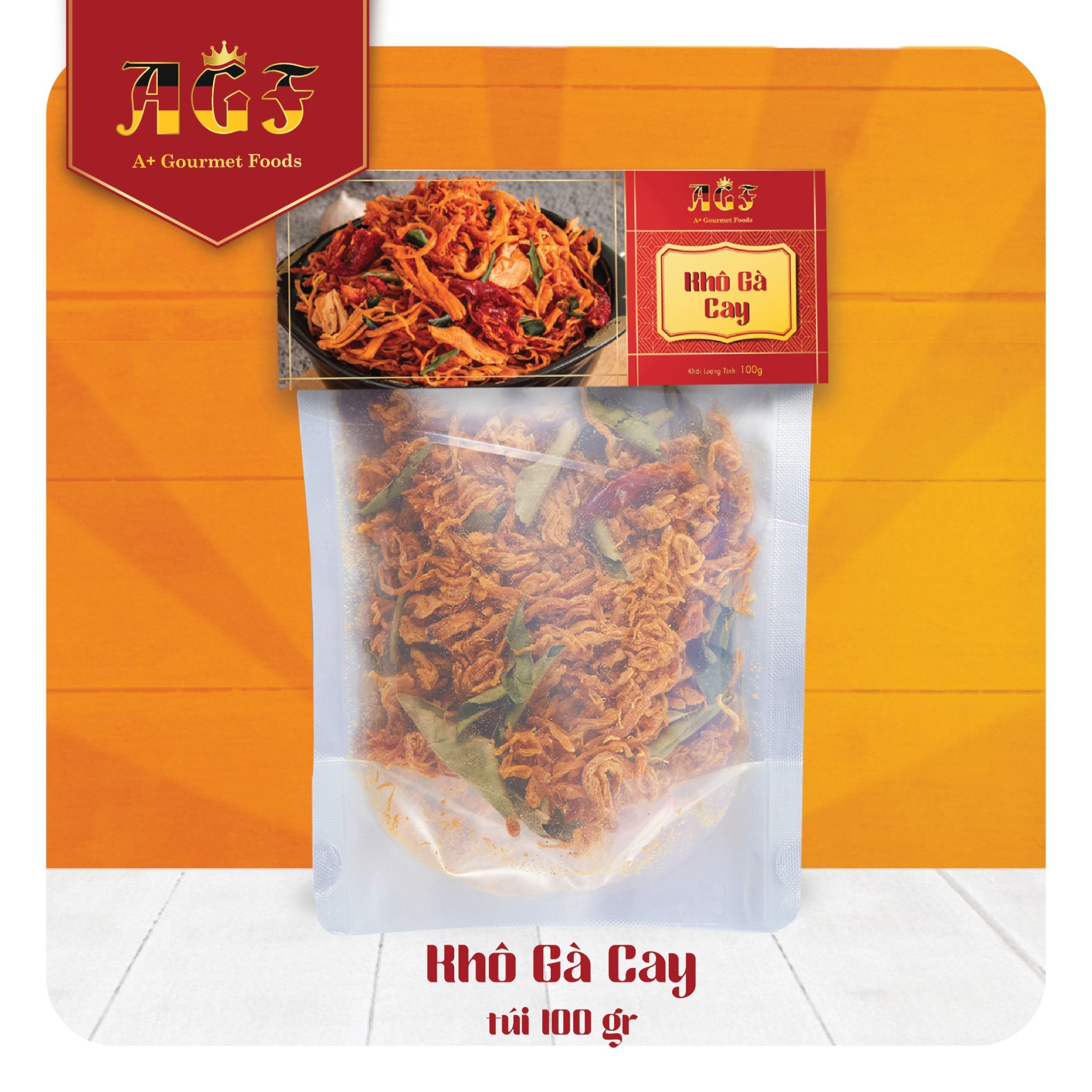 Khô Gà Cay