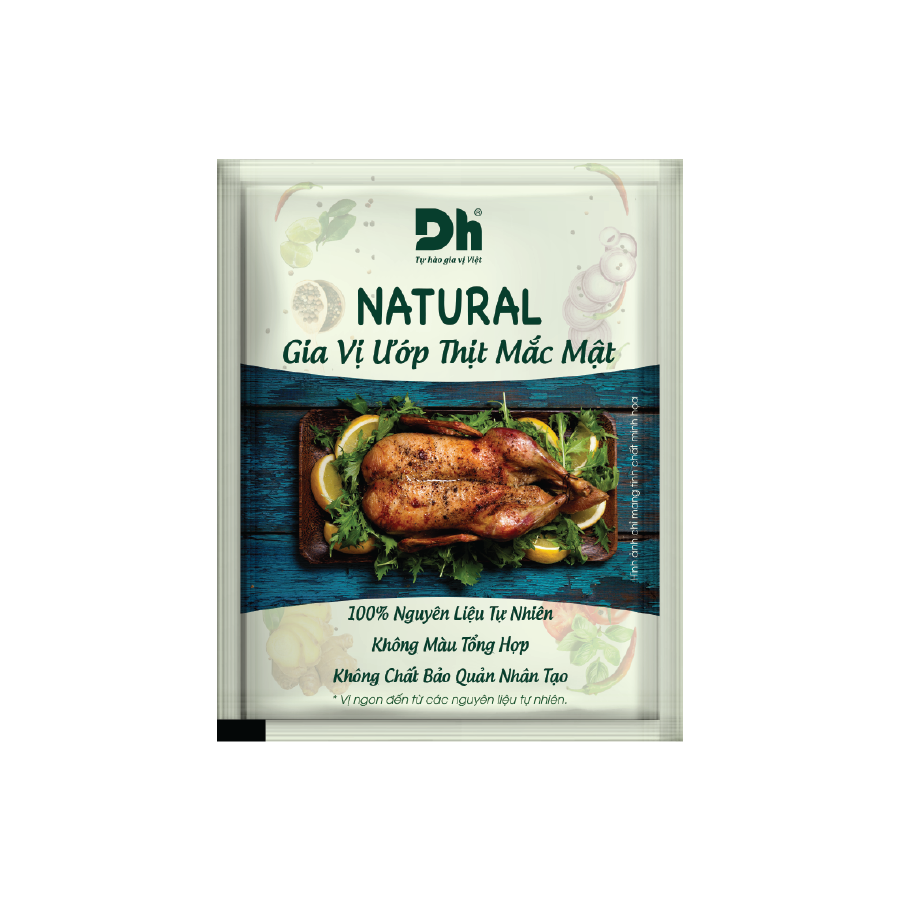 Gia Vị Ướp Thịt Mắc Mật 10G - Natural DH