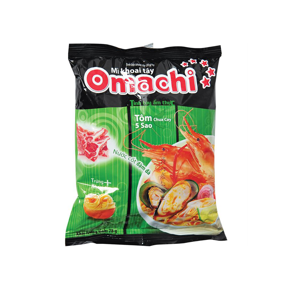 Mì Omachi Chua Cay 78g