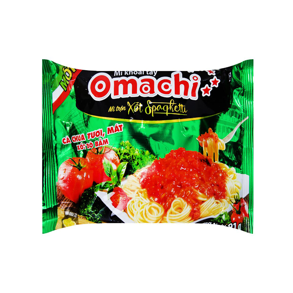 Mì Omachi Sốt Spageti 91g