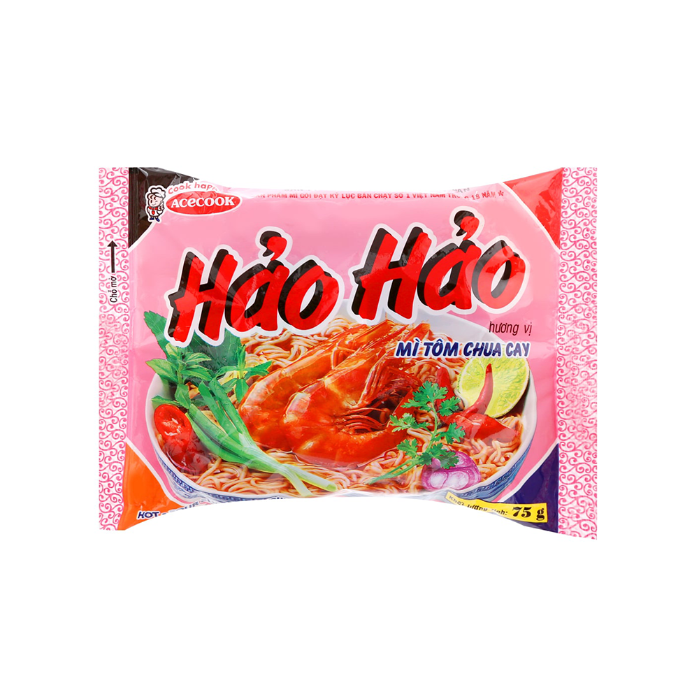 Mì Hảo Hảo Vị Tôm Chua Cay 75g