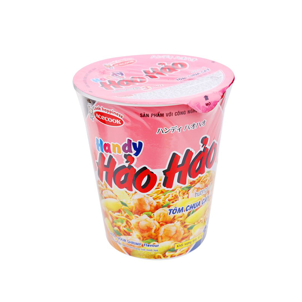 Mì Ly Hảo Hảo Vị Tôm Chua Cay 67g