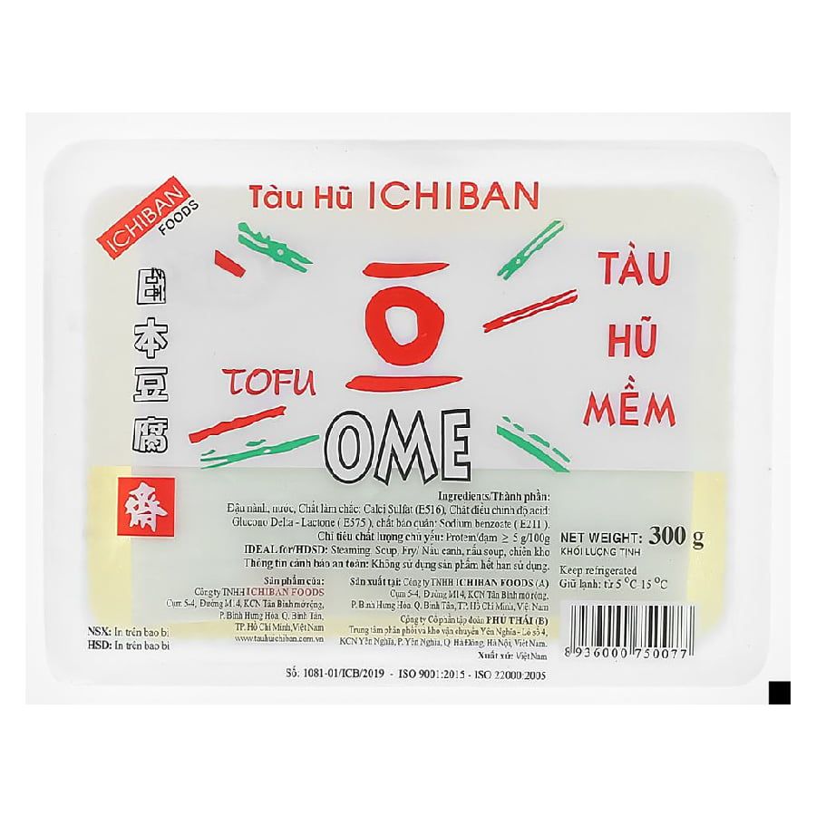 Tàu Hủ Mềm 300G - Ichiban