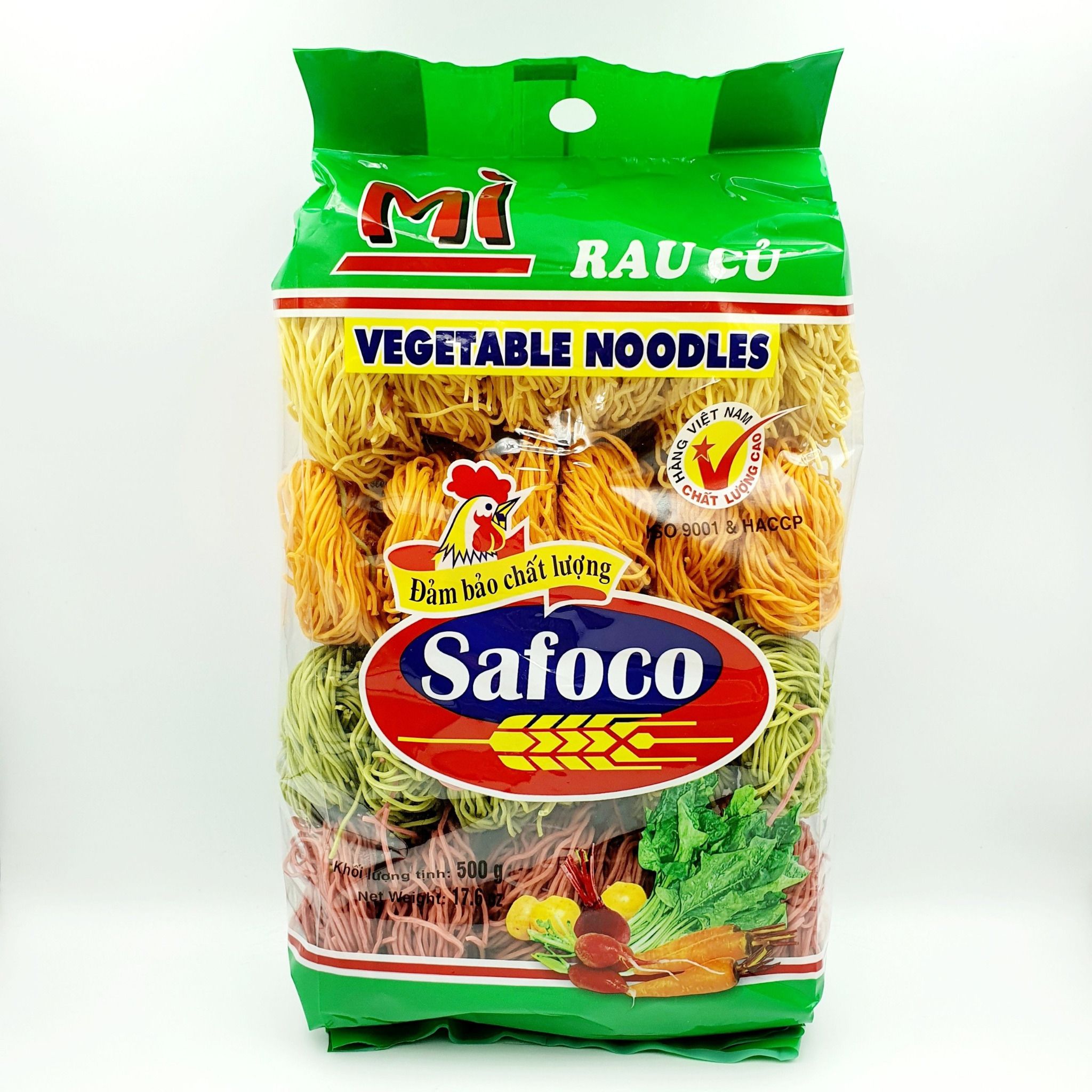 Mì Rau Củ Sợi Nhỏ 500g - Safoco