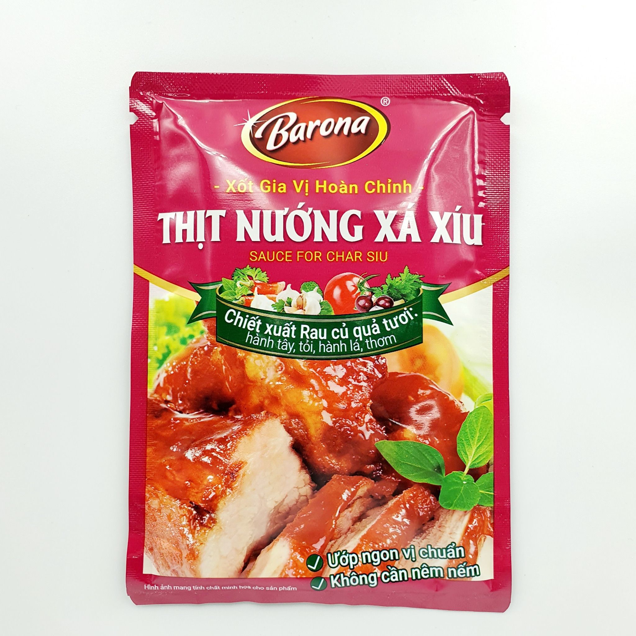 Xốt Gia Vị Hoàn Chỉnh Thịt Nướng Xá Xíu 80G - Barona