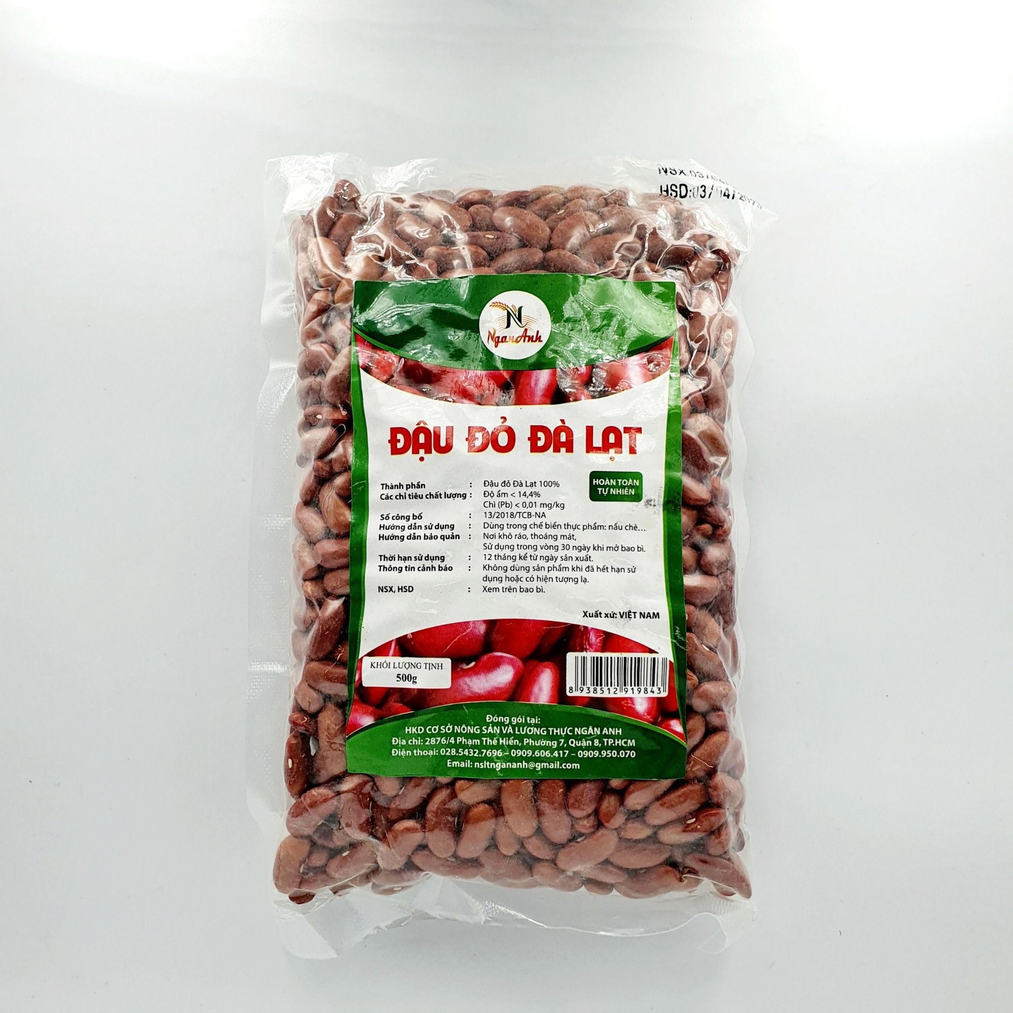 Đậu Đỏ Đà Lạt 500G - Ngân Anh