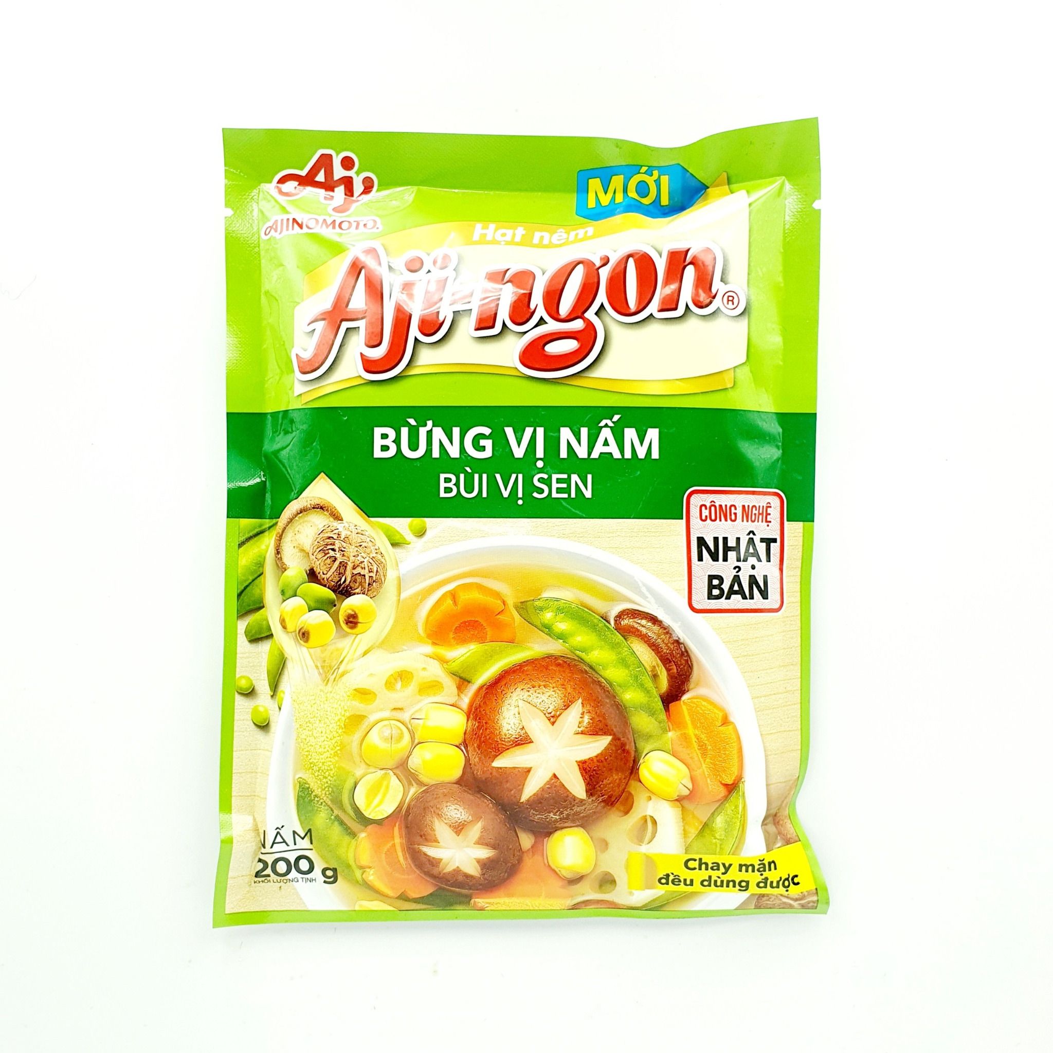 Hạt Nêm Chay Nấm Hương 200G - Aji Ngon