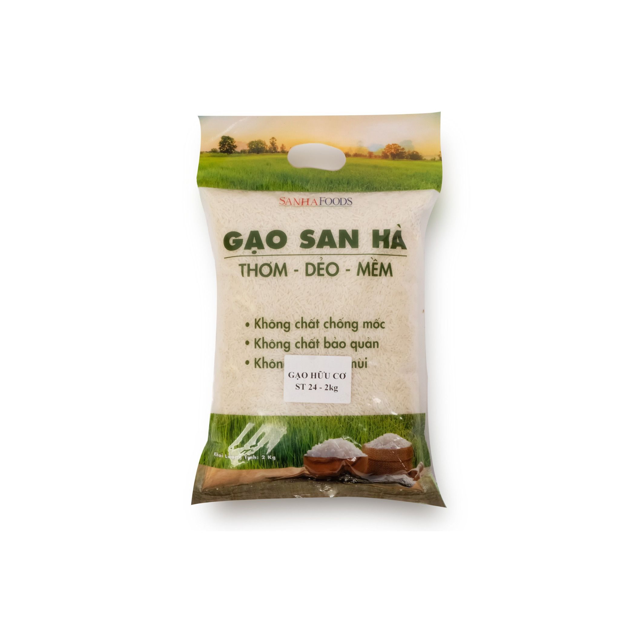 Gạo ST24 2KG - San Hà