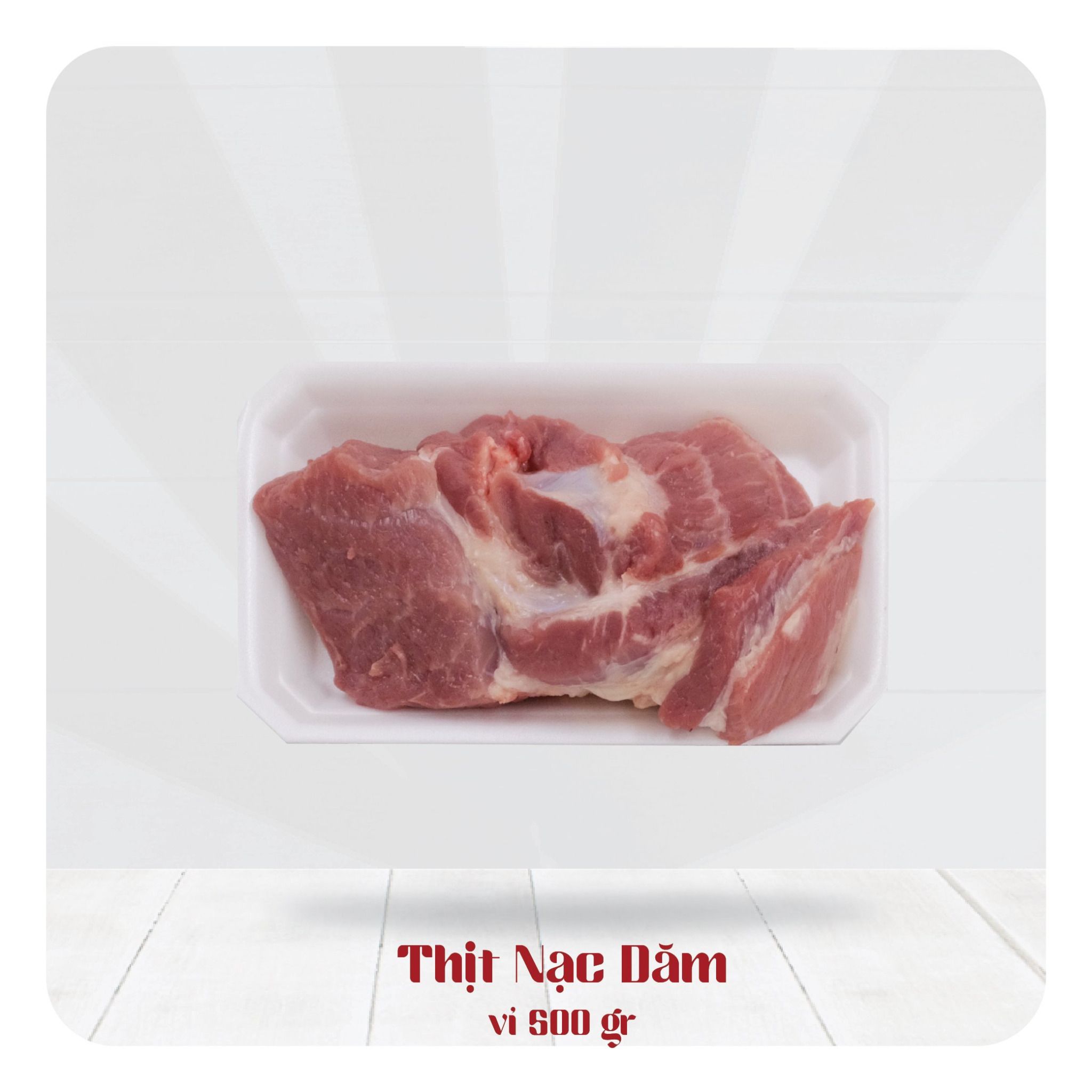 Thịt Heo Nạc Dăm 500G