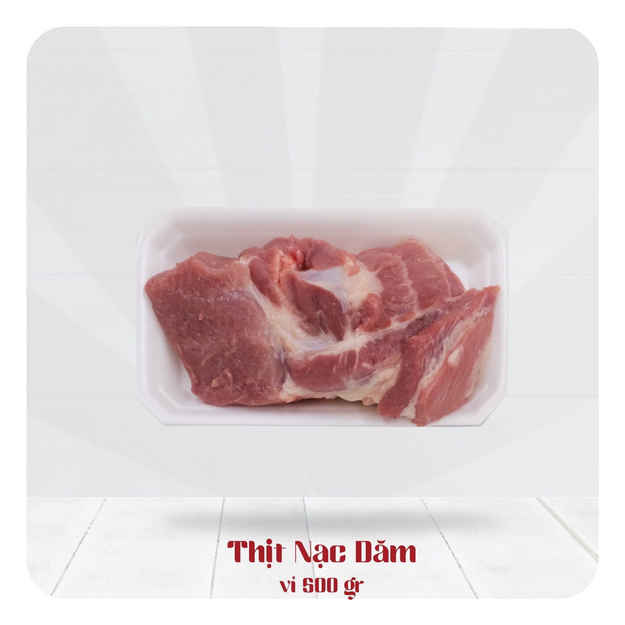  Thịt Heo Nạc Dăm 500G 