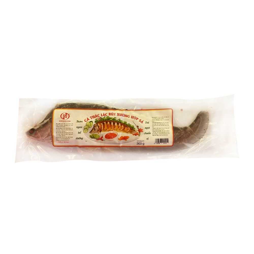 Cá Thác Lác Rút Xương Ướp Sả 300G - Ngon Ngon Food
