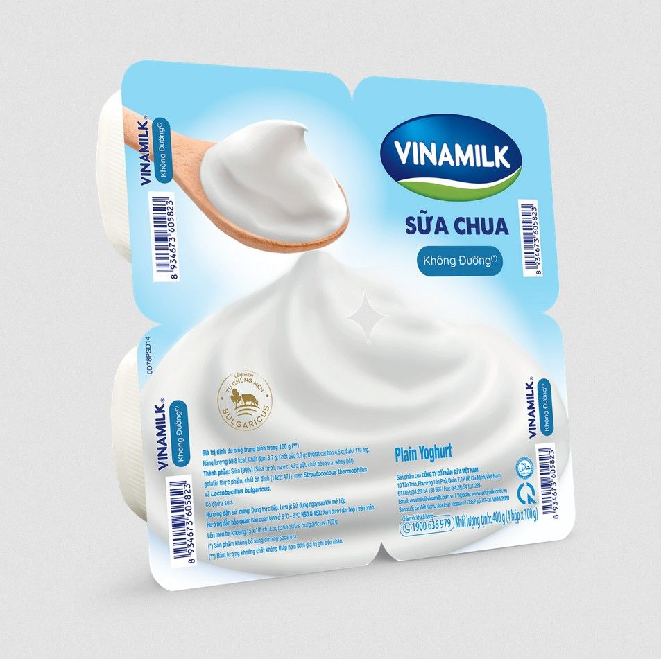 Sữa Chua Không Đường 100G - Vinamilk