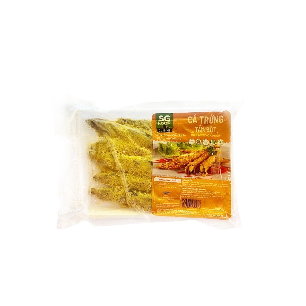 Cá Trứng Tẩm Bột 200G - SGFood