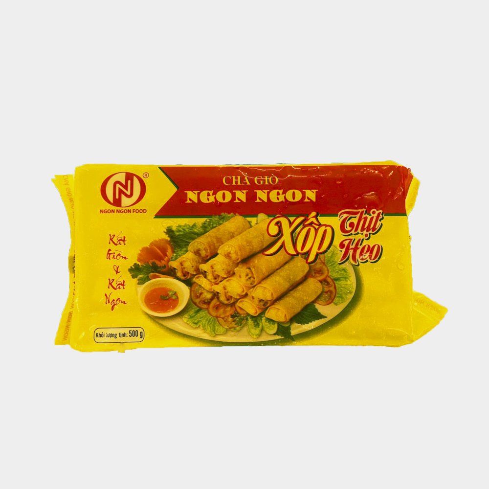 Chả Giò Xốp Thịt Heo 500G - Ngon Ngon Food