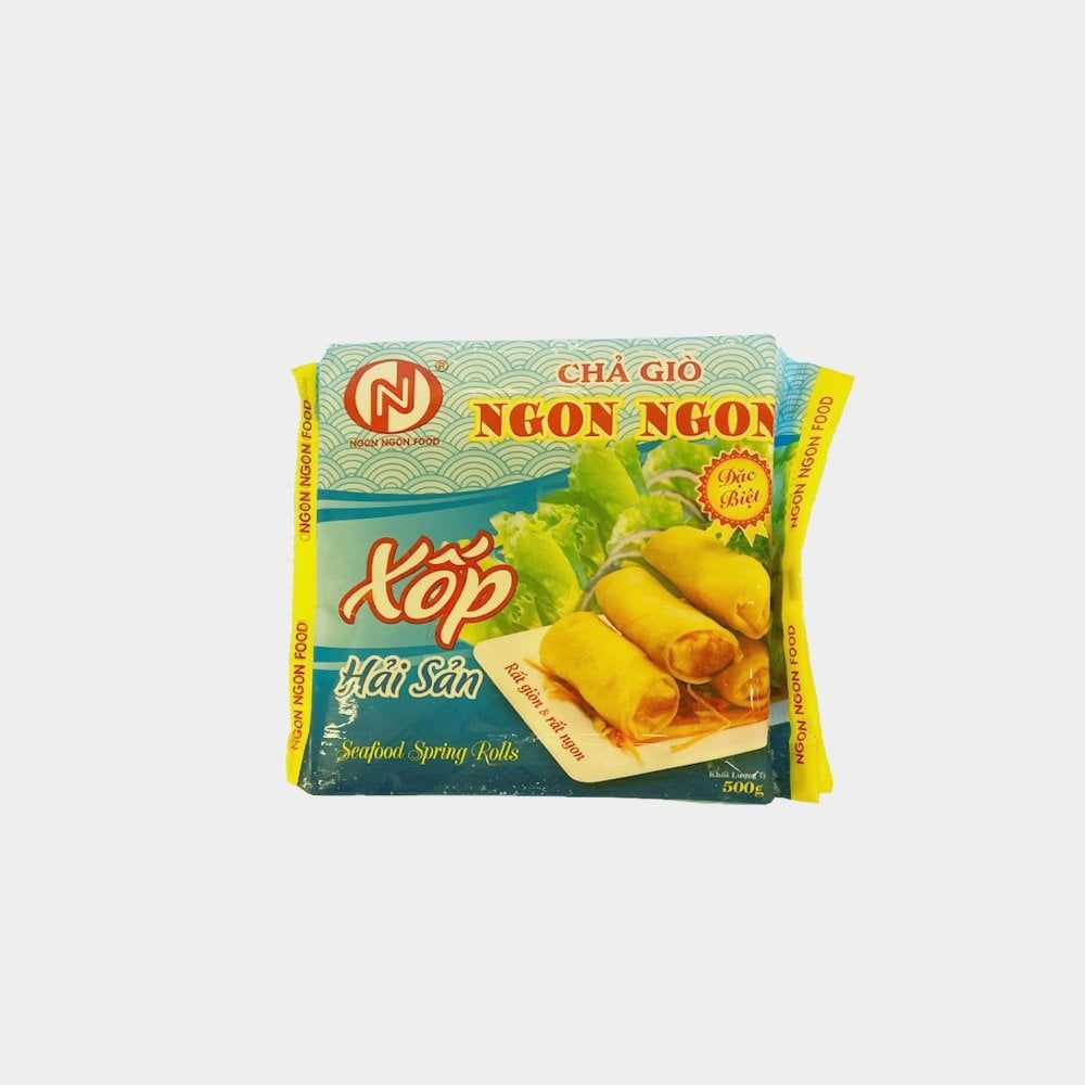 Chả Giò Xốp Hải Sản 500G - Ngon Ngon Food