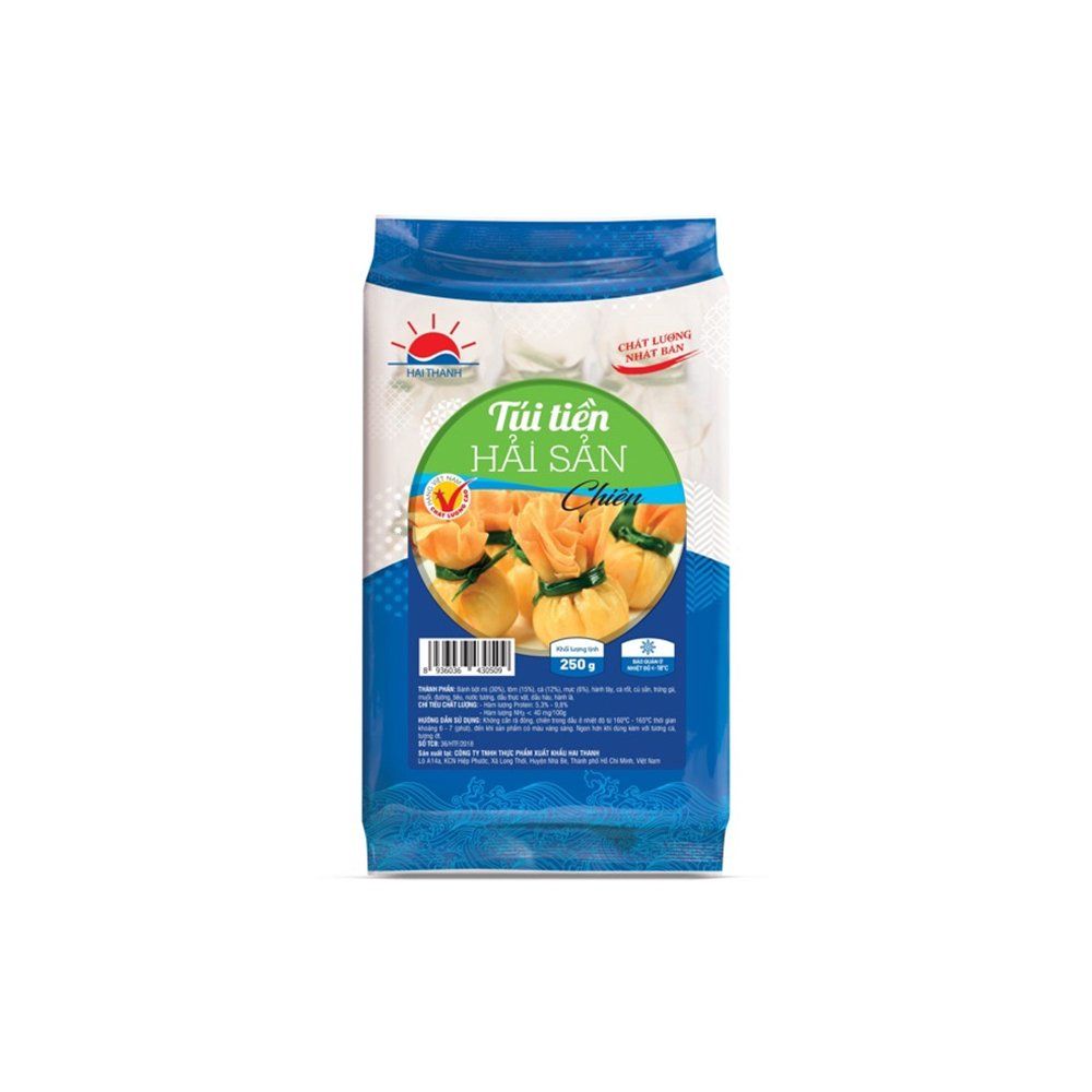 Túi Tiền Hải Sản Chiên 250G - Hai Thanh