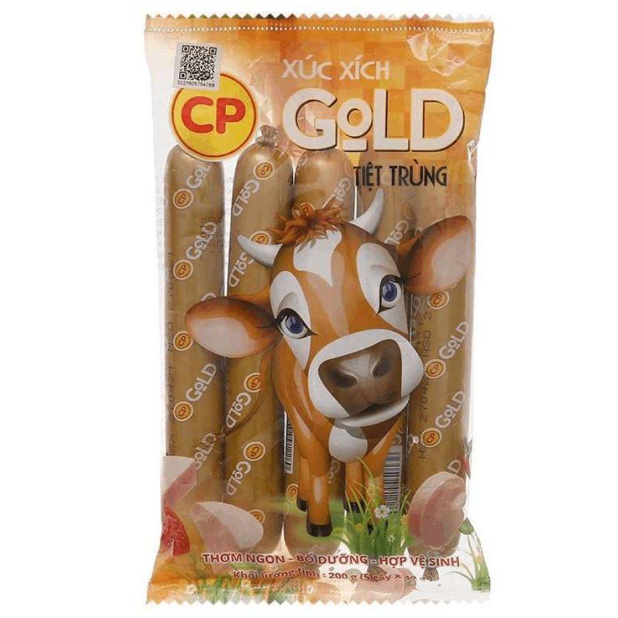 Xúc Xích Gold Tiệt Trùng Gold 200G - C.P
