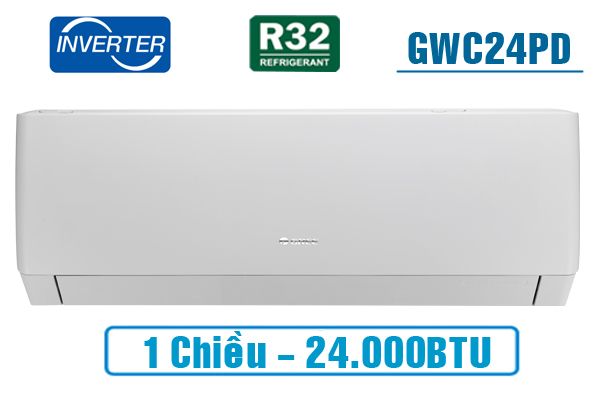  Điều hòa Gree 24000BTU 1 chiều inverter GWC24PD-K3D0P4 