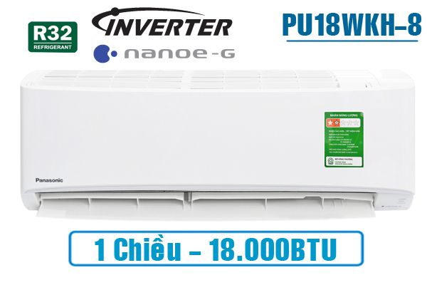  Điều hòa Panasonic 1 chiều 18000BTU inverter PU18WKH-8M 