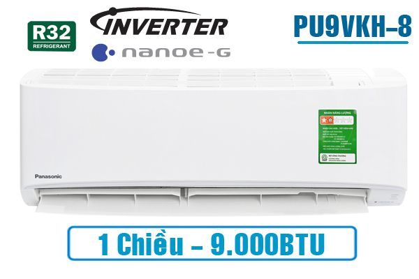  Điều hòa Panasonic 9000BTU 1 chiều inverter PU9VKH-8 