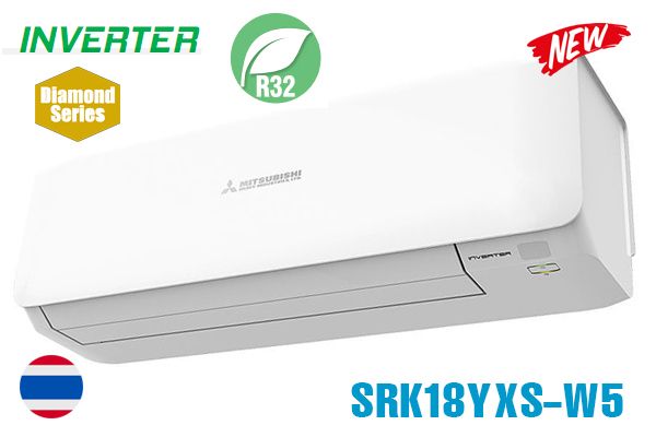  Điều hòa Mitsubishi Heavy inverter 18000BTU 1 chiều SRK/SRC18YXS-W5 