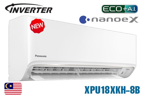  Điều hòa Panasonic inverter 18000 BTU 1 chiều XPU18XKH-8B 