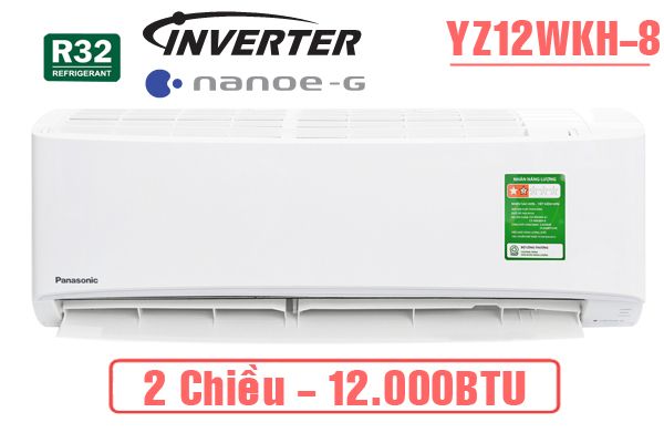  Điều hòa Panasonic 2 chiều 12000BTU inverter YZ12WKH-8 