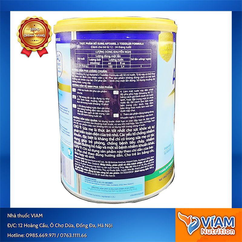 Aptamil Step 2 900g (1-2 tuổi)