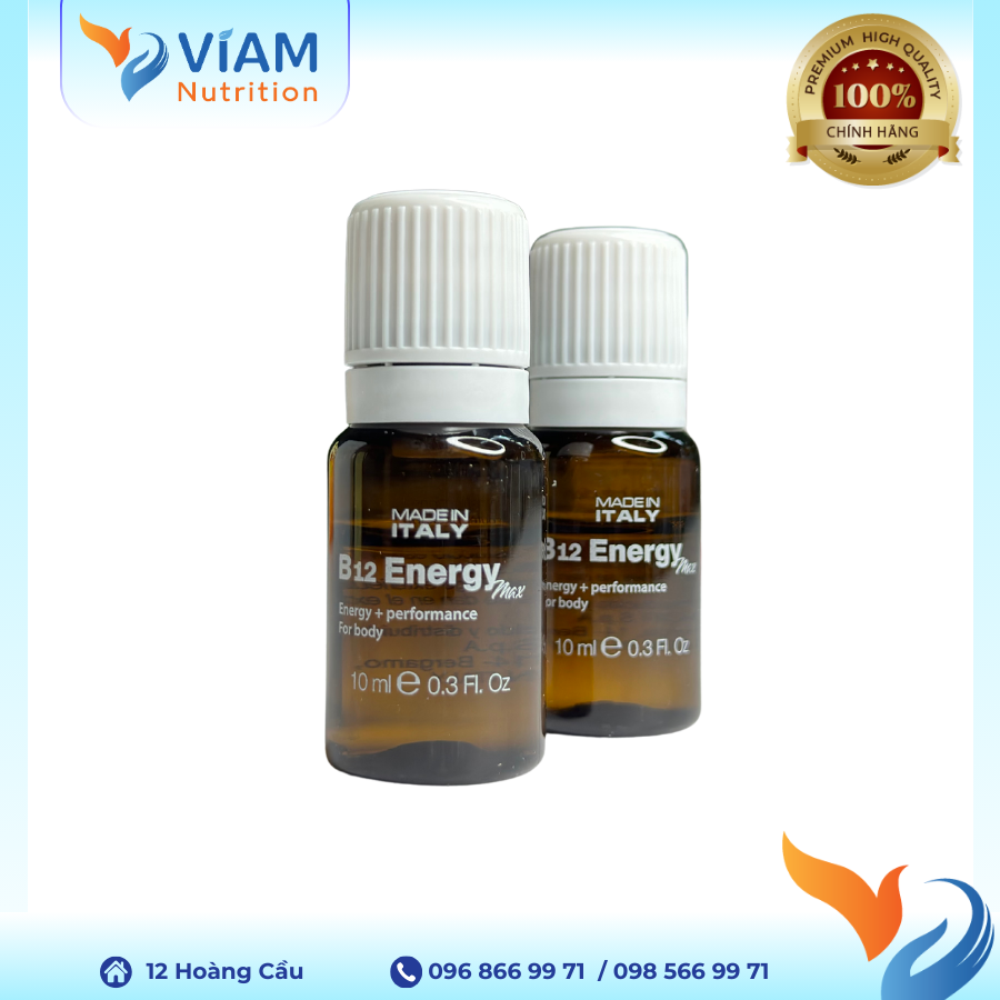 B12 Energy Max (Hộp 10 ống)