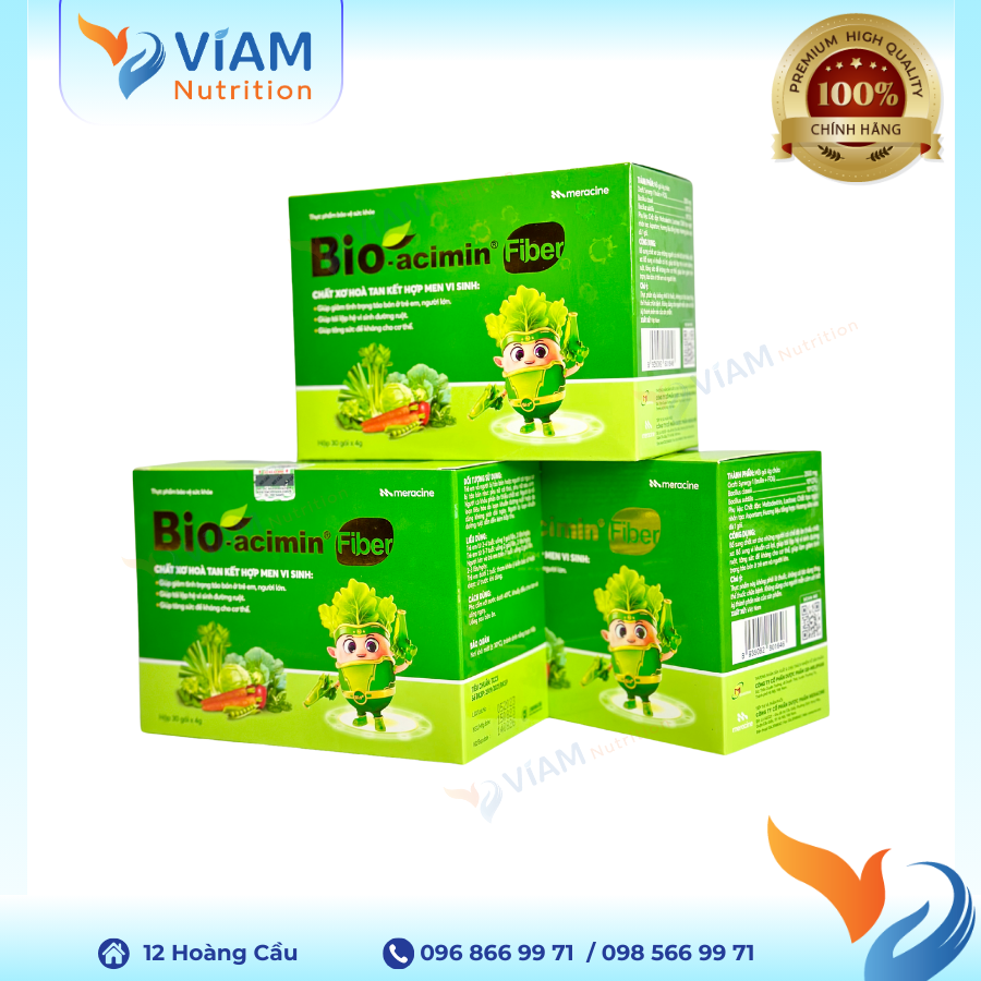 Bioacimin Fiber (Hộp 30 gói)
