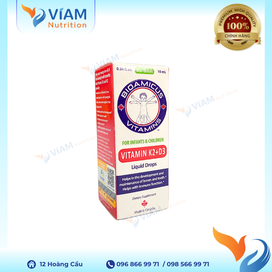 BioAmicus Vitamin D3K2