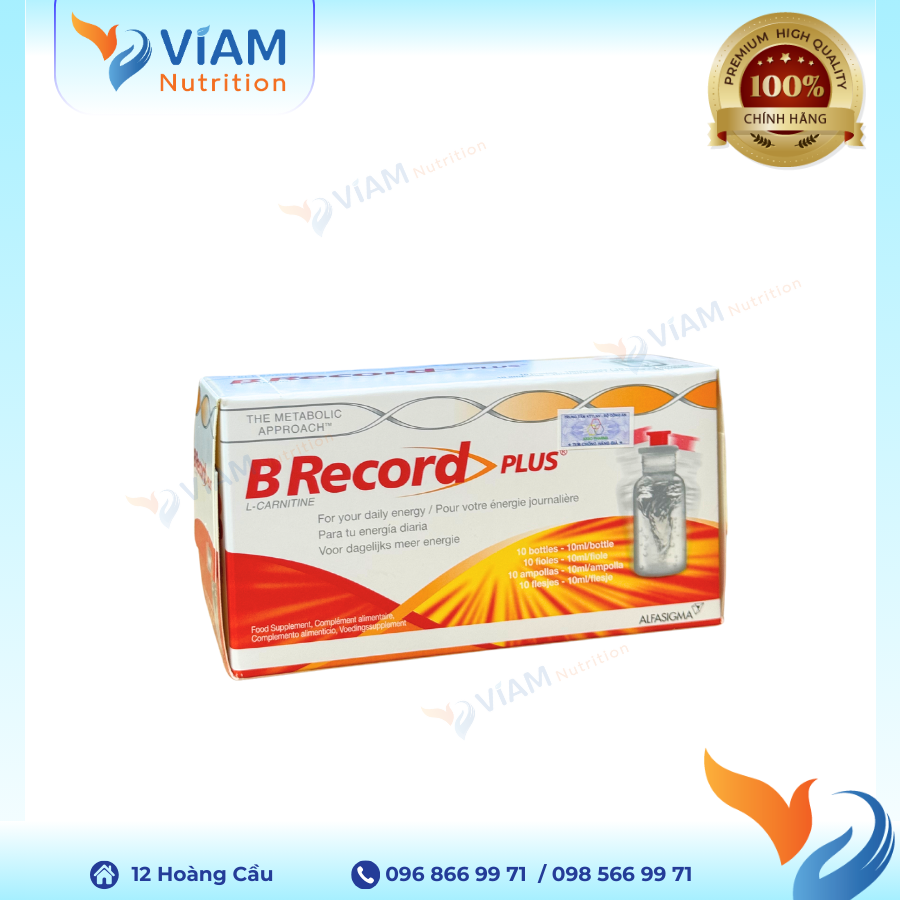B Record Plus 10ml (Hộp 10 ống)