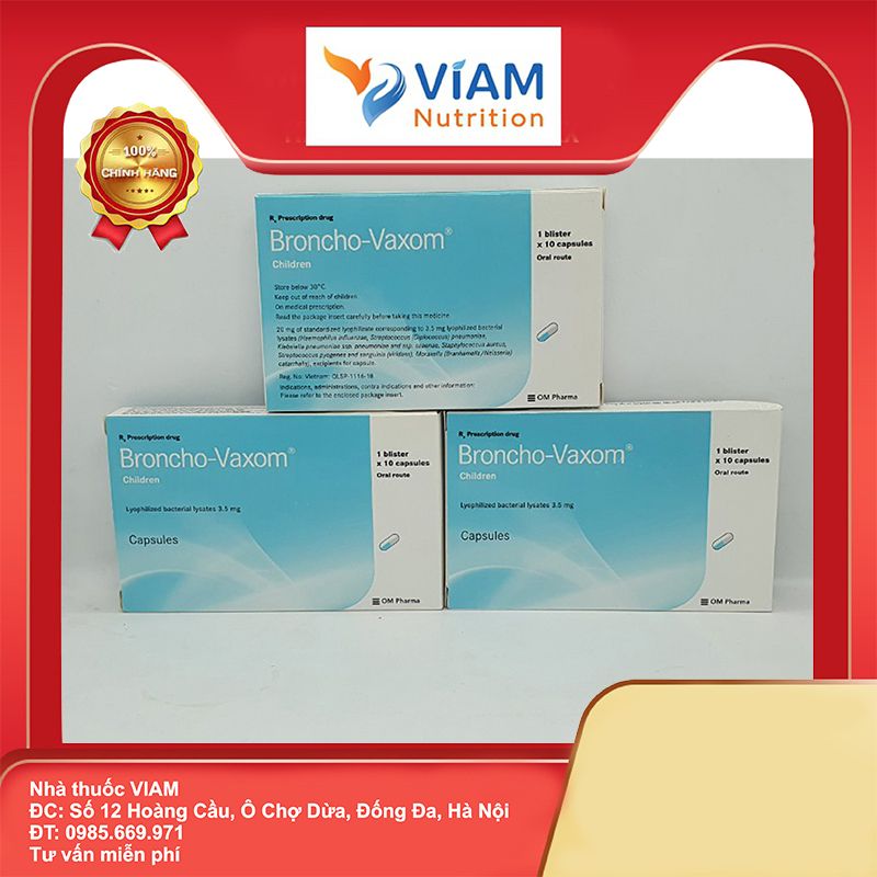 Broncho Vaxom - Tăng cường miễn dịch, hô hấp