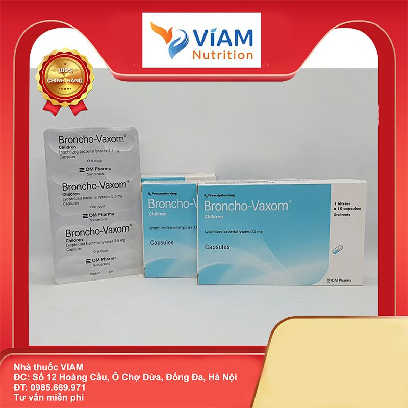 Broncho Vaxom - Tăng cường miễn dịch, hô hấp